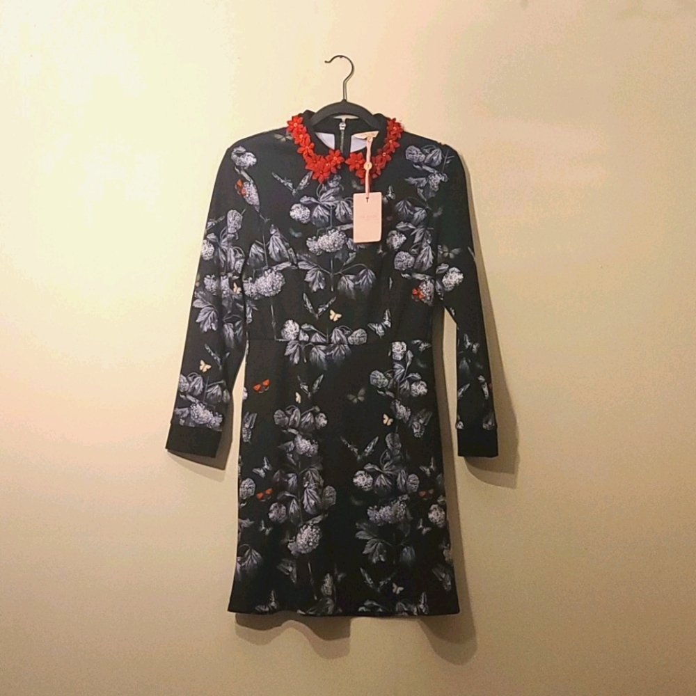 Ted Baker London Amaliia Narrnia Floral Dress